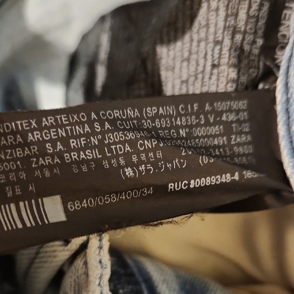 ❤️ ZARA HIGH RISE BOYFRIEND JEANS, 2 (26) - Picture 7 of 12